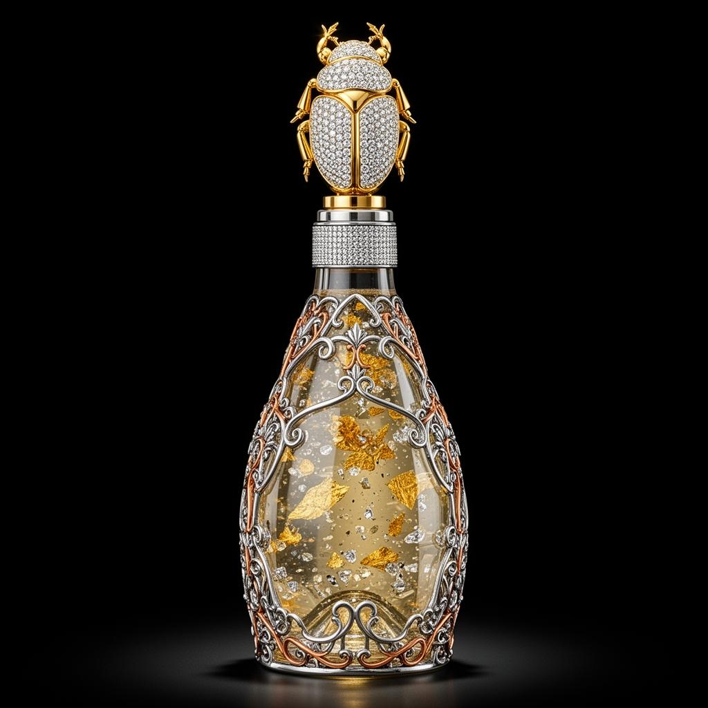 Silver Filigree Cage — Blanc de Or