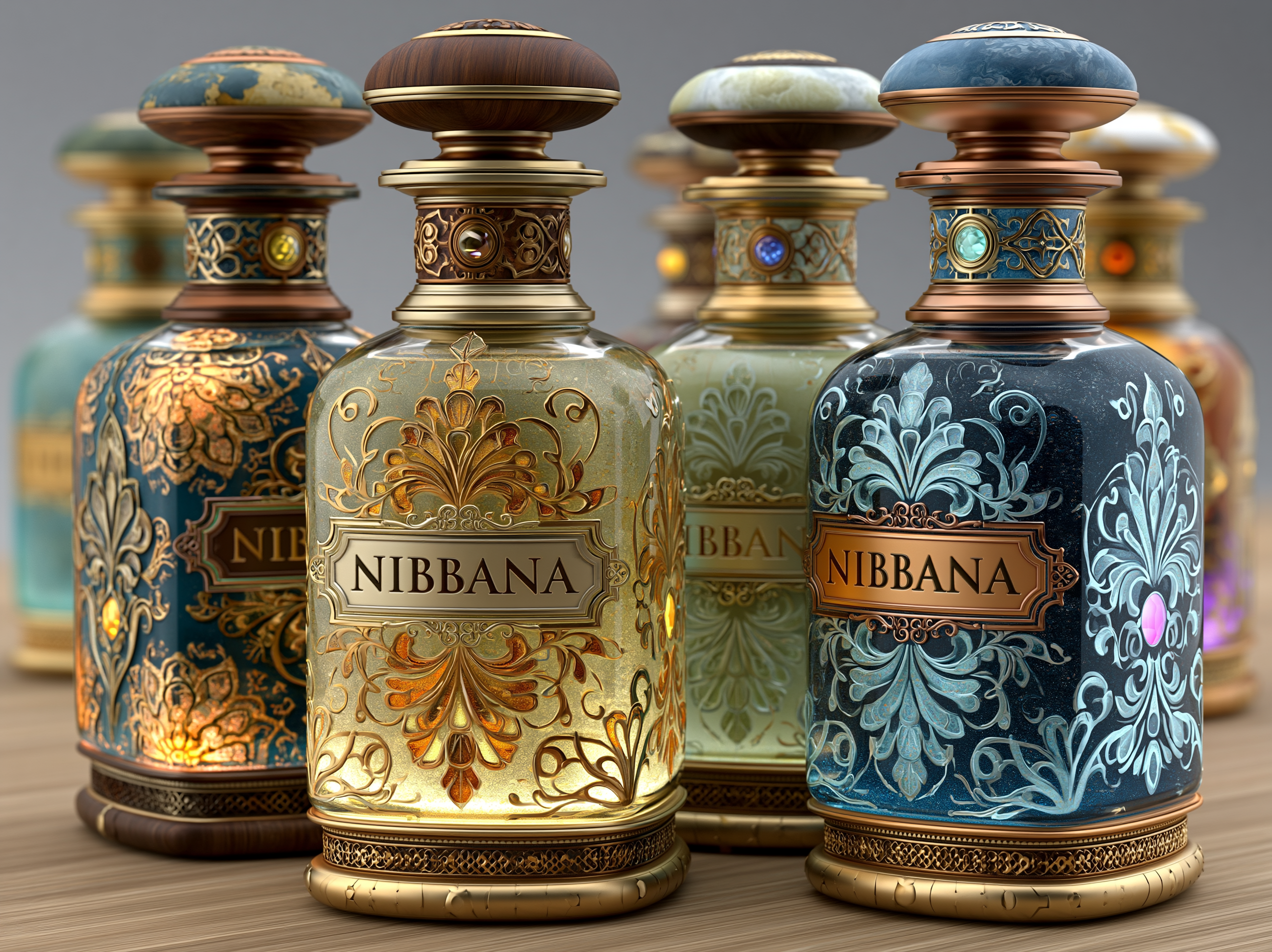 Jeweled Apothecary Quartet